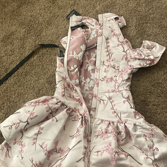 PretryLittleThing | NWT Asian Inspired Mock Neck Fun Dress - Picture 8 of 11